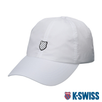 K-SWISS AT Wicking Cap排汗運動帽-白