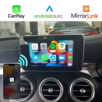 AZTON W205 Android Auto IOS16 CarPlay Upgrade Device For Mercedes Benz W176 W246 C205 W218 A207 C292 X166 C253 W222 X156 C117
