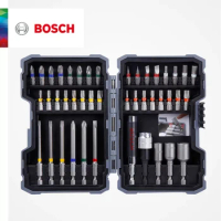 Bosch 43Pcs Screwdriver Bits Kit High Hardness Hand Drill Bit Screw 25Mm 75Mm Electric Screwdriver Bits for Power Tools Set