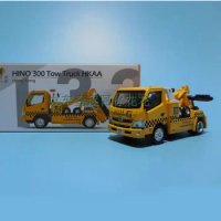 Hino 300 TOW HKAA Trailer Rescue Vehicle Alloy Miniature Emulation Car Model Static Collectible Toy Gift Display