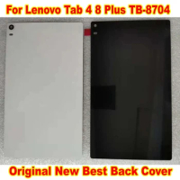 Original Best Back Battery Cover Housing Door For Lenovo Tab 4 8 Plus TB-8704X TB-8704F Rear Case Tablet Glass Lid Replacement