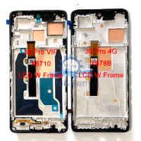 Original 6.67'' For Infinix Note 30 Pro X678B LCD Screen Touch Panel Digitizer For Infinix Note 30 VIP Display X6710 LCD Frame