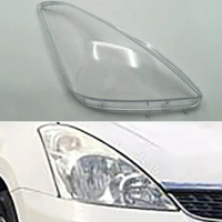 Front Headlight Shell Lamp Shade Transparent Headlamp Cover Plexiglass Replace Original Lens For Toyota Wish 2002~2004