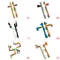 10PCS For Huawei Honor X7 X7a 7 7i 7A 8 8A 9 9A 9X 10 20 30 Y6P Power On Off Volume Switch Side Button Key Flex Cable