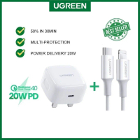 Bộ chuyển đổi USB nhanh, UGREEN, sạc nhanh 20W và 30W, sạc nhanh QC 4.0 và 3.0, sạc nhanh