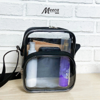 Tas Mika Transparan Tas Konser Claby QUADRAN Tas Selempang Multifungsi