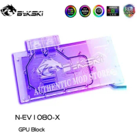 Bykski N-EV1080-X Full Cover GPU Water Block For EVGA GTX1080/1070 FTW/GTX1070 Ti FTW Ultra GAMING,VGA Block,GPU Cooler