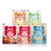 【ACE】量販包軟糖240g(3包組)(水果Q/字母Q/無糖Q/無糖Q可樂)