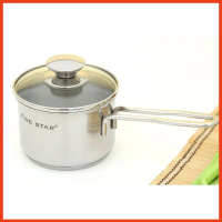 Quánh, nồi nấu bột hãng Fivestar nắp kính đủ size
