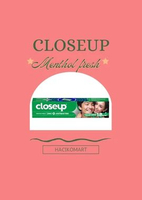 Closeup menthol fresh 160g