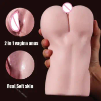Male Musturbator Toys Silicone Torso Toy Masturbator Adult Goods Men Rubber Vagina Pusssy toy Sexy Pussy Sex Sex​ Tooys for Man