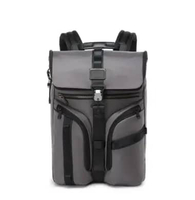 TUMI Alpha Bravo Surveillance Backpack Bag - Tas Ransel - Charcoal
