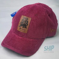 Topi Racing Bulls F1 seasonal cord royal maroon green cap 9forty formula 1 baru yuki tsunoda liam la