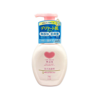 日本COW牛乳石鹼-無添加潔淨水嫩肌膚泡沫慕斯洗面乳160ml/按壓粉瓶(溫和綿密泡洗顏,胺基酸清潔配方)