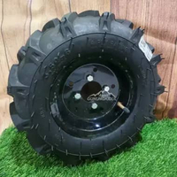 Roda Belakang Karet Traktor Quick Rotary Kronos/Amberjack - Wheel Assy (Velg, Ban Dalam, Ban Luar)