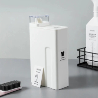 Botol Jerigen Deterjen Cair Softener Laundry Wadah Refill 1L estetik