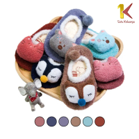 [COD] SK P15 Sepatu Kaos Kaki Anak Bayi Kaus Kaki Bulu Lembut Motif Hewan