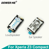 Top Ear Speaker Receiver Earpiece Earphone Bottom Loudspeaker And Adhesive For SONY Xperia Z3 Compact M55W Z3mini D5803 D5833