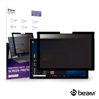 BEAM Microsoft Surface Pro 6 重覆黏貼式防窺螢幕保護貼