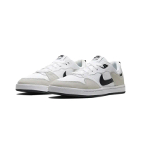 【NIKE 耐吉】Nike SB Alleyoop 滑板鞋 白黑灰 CJ0882-100(男鞋 滑板鞋 運動鞋 休閒鞋)