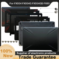 Laptop LCD Back COVER/Front Bezel/Palm Rest COVER/Bottom Base Case For TUF Gaming ASUS FX504 FX504G FX504GD FX80 FX80G FX80GD