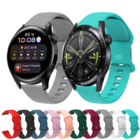 For Huawei Watch 3 4 Pro Band Silicone Sport 20mm 22mm Strap For Huawei Watch GT 2 GT 3 46mm 42mm/GT 2 Pro/Runner/2E Bracelet