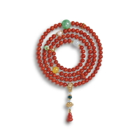 【巴黎精品】南紅手鍊玉石毛衣鏈-6mm翡翠蜜蠟珍珠女飾品a1ha37