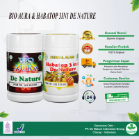 De Nature Bio Aura & Habatop 3in1 De Nature Membantu Insomnia Susah Tidur Malam Cemas Gelisah Anxiet