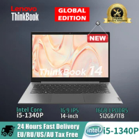 Lenovo ThinkBook 14 Laptop 2023 13th Gen Core i5-1340P Intel Iris Xe 16GB RAM 512G/1T SSD 14Inch FHD IPS Screen Notebook Pc New