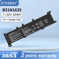 ETESBAY B31N1635 Laptop Battery For Asus VivoBook Pro 17 A705U N705U A705UA X705U X705UA X705UB X705UF X705UV X705UN 42WH