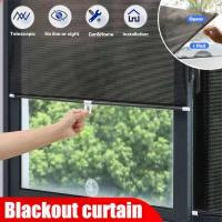 PREMIUM Roller Blind Tirai Cover Jendela Kaca Tempel Gorden Rumah Kantor