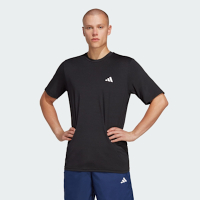 adidas 愛迪達 短袖上衣 男 運動 TR-ES STRETCH T 黑 IC7413