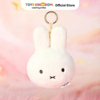 Miffy Vipo Gantungan Kunci Pouch Plush - Putih
