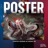 Poster Naruto Akatsuki Members Cloud Group Hiasan Dinding Kamar Kolektor Dekorasi Studio Kreatif Art
