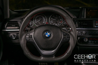[細活方向盤] 全牛皮款 BMW F世代 F系列 寶馬 方向盤 變形蟲方向盤 造型方向盤