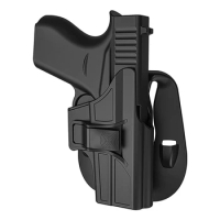 TEGE Tactical Paddle Holster Glock Pistol Holster OWB Holster Tactical Pistol for Glock 43 43X Right Hand