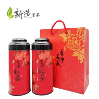 【新造茗茶】台灣三峽蜜香紅茶葉100gx2罐