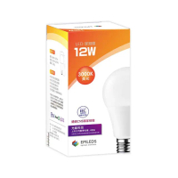 【光鋐科技】12W LED燈泡 無藍光危害 E27燈頭 全電壓(12入組)