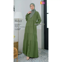 Terbaru Gamis Muslimah Nibras Bluebell Material Rayon Lux Premium Gamis Daily
