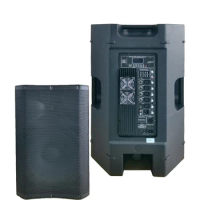 PA Pro Audio Speaker System 15 inch Plastic Active Speaker Bluetooth Mp3 Speaker bocinas usb