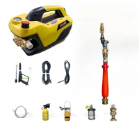 【一本店鋪】8號洗冷氣套裝組+K120清洗機(110V可調壓全自動洗車機 洗地機 洗紗窗 洗冷氣 洗洗衣機)
