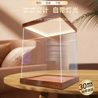 收藏櫃高達積木燈箱收納盒多尺寸亞克力展示盒高畫質防塵模型收納櫃