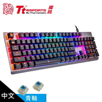 【Tt 曜越】海王星 RGB 機械電競鍵盤【青軸】【三井3C】