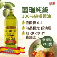 BIOES 囍瑞 純級100%純橄欖油1000ml*3(玻璃瓶裝)