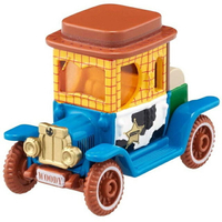 小禮堂 TOMICA多美小汽車 迪士尼 玩具總動員 胡迪 警長造型小車  (DM-18)