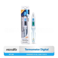 Termometer Digital Microlife MT-200 Gold Tip - Alat Ukur Suhu