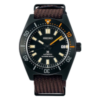 【黑標款】SEIKO 精工PROSPEX 黑潮系列 1965復刻潛水機械腕錶 6R35-01T0B(SPB253J1)-40mm-黑面帆布