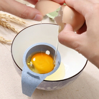 ♚MY COLOR♚環保小麥蛋清分離器 蛋黃 蒸蛋 分蛋器 雞蛋 蛋液 過濾器 料理 烘焙 加工 【S66】