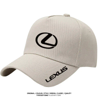 หมวกกีฬา โลโก้ Lexus พิมพ์ สำหรับผู้ชายและผู้หญิง แฟชั่นลำลองระดับไฮเอนด์ หมวกเบสบอลสุดโปรด