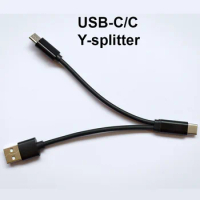 USB Type C To Type C Y Splitter For DAC 9038S 9038D